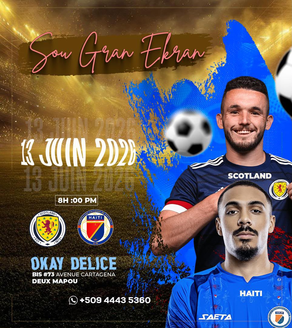 🇭🇹 Haïti 🆚 Écosse 🏴